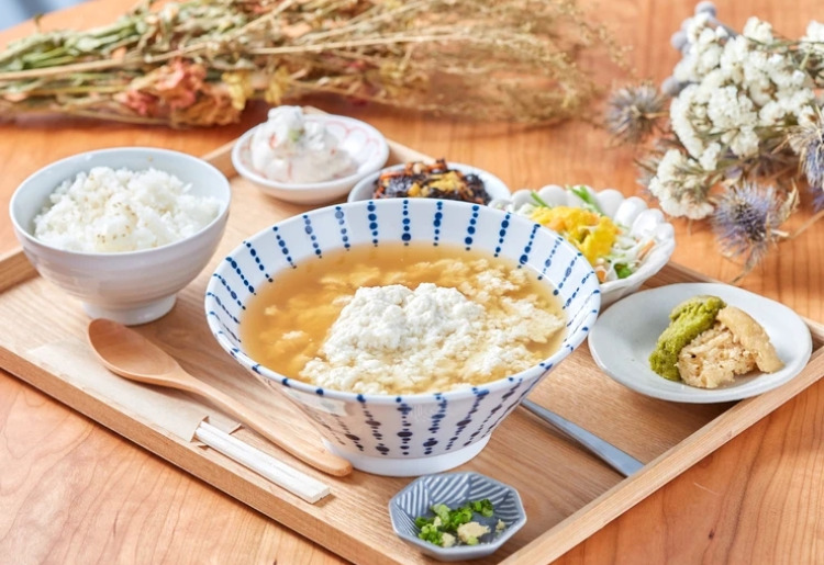 山城とうふのあちこーこーゆし豆腐プレート